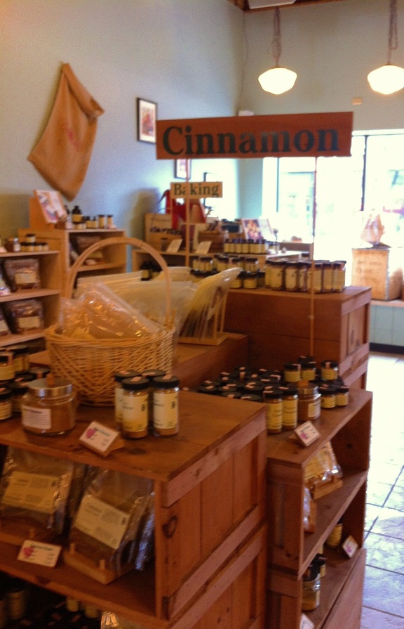 Is cinnamon "above" associating with the other baking spices?  Cinnamon, don't get uppity... 